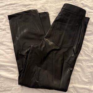 Abercrombie leather pants